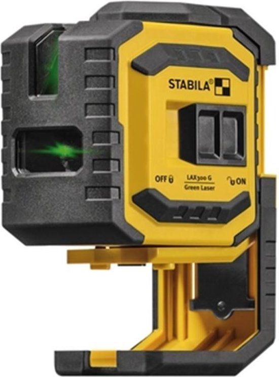 STABILA LAX300G Groene Kruislijnlaser - 30m - 4005069190330