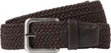JACK&JONES JACSPRING WOVEN BELT NOOS Ceinture Homme Cacao Polyester
