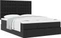 Maison Exclusive - Cadre de lit ottoman avec matelas noir 140x200 cm similicuir