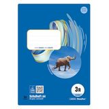 Staufen Style schriftenboek - 10 schriften, 16 vel elk, DIN A4, 3R regel (21 dubbele regels), 80 g/m² papier