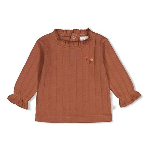 Feetje longsleeve Forest Garden - bruin