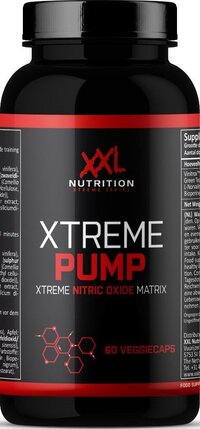 XXL Nutrition Xtreme Pump - Vinitrox & Bioperine - 60 Veggiecaps