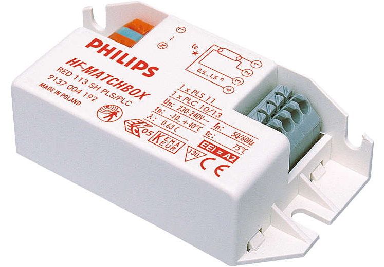Philips HF-Matchbox Red 124 SH TL/TL5/PL-L 230-240V (VSA)