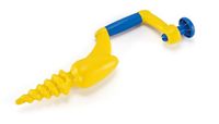 Hape E4011 - zandboor, strandspeelgoed, zandspeelgoed, geel