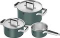 ZWILLING PURE set van 3 pannen