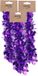 Inge-glas Inge Christmas Goods Spiraal kerstslingers - 3x - paars - folie - 750 cm - sterren