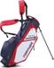 Big Max DriLite Feather Standbag Golftas, navy/wit/rood