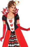Leg Avenue Deluxe Queen Of Hearts Kostuum L