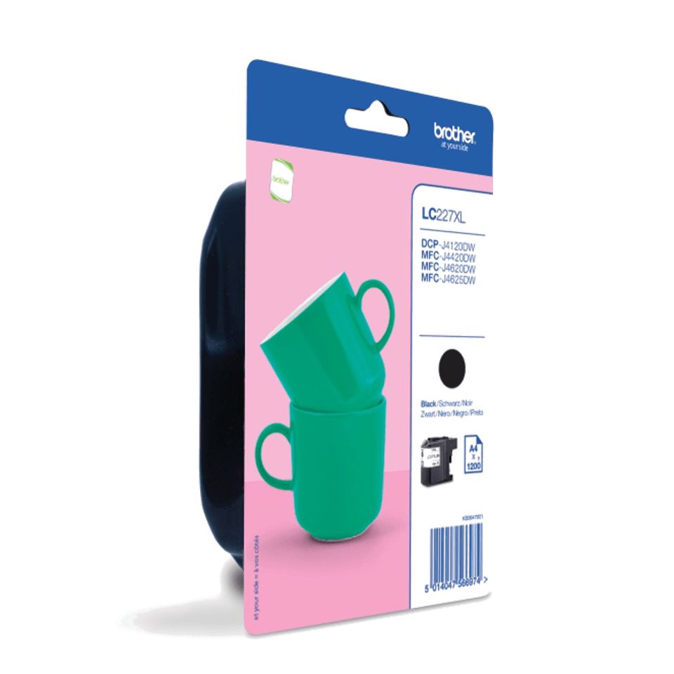 Brother LC-227XLBK Zwarte inktcartridge - Hoge capaciteit