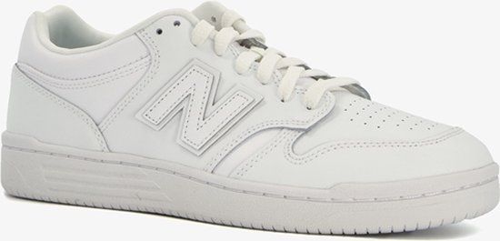 New Balance BB480 Low Sneakers Heren - Maat 38 - Wit - Leer