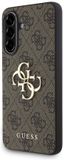 Guess 4G Big Metal Logo Backcover Hoesje - Bruin - Samsung Galaxy A56