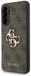 Guess 4G Big Metal Logo Backcover Hoesje - Bruin - Samsung Galaxy A56