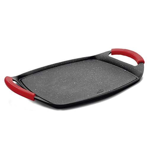Lacor 25536 Grillplaat Eco Piedra 1,5 x 22,5 x 29 cm - Zwart