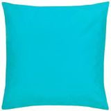 furn. Wikkel Outdoor Kussenhoes, Aqua, 43 x 43 cm