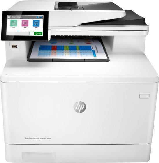 HP Color LaserJet Enterprise M480f Multifunction Kleur Printer