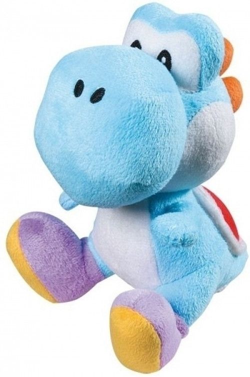Together super mario pluche - light blue yoshi (16cm)