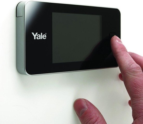 Yale Standaard Digitale Deurspion 500 - Live-weergave - Hoogwaardige Camera - Zilver