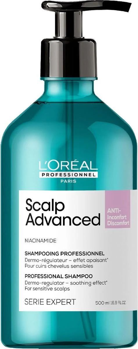 L´Oréal Professionnel Scalp Advanced Anti-Oiliness Dermo-purifier Shampoo 500 ml