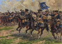 Zvezda Modelbouwpakket Militaire voertuigen - 8057 Swedish Dragoons of Charles XII - XVII-XVIII centuries AD Plastic - 1:72 - Modelbouw