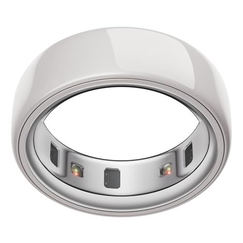 Oura Ring 4 Keramiek - Cloud - Maat 8