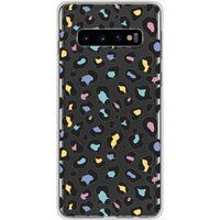 Samsung Galaxy S10 Leopard Kleur Siliconen Hoesje