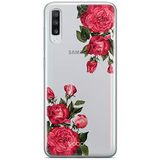ERT GROUP mobiel telefoonhoesje voor Samsung A70 origineel en officieel erkend Babaco patroon Flowers 007