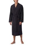 SCHIESSER Feather Terry Badjas - heren badjas - antraciet