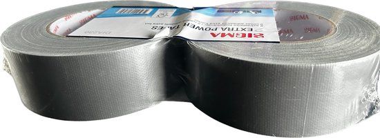 SIGMA Duct Tape - 2 x 50m - Grey