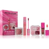 Revolution Get the Look: Candy Pop, lip- & wangset | Lip Stain, blush, lipgloss & oogschaduwpalette, vegan & dierproefvrij
