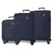 MOVOM Atlanta Kofferset, eenheidsmaat, Blauw, Set van 3 koffers