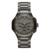 MVMT RAPTOR MV 28000153-D Heren Horloge 46mm Grijs Staal Analoog Quartz Chronograaf 10 ATM