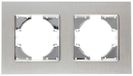 Onlex Aluminium Frame 2 Elementen Horizontaal Zilver