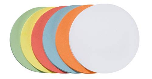 Franken Presentatiekaarten Cirkel 165 mm Assorti 500 Stuks