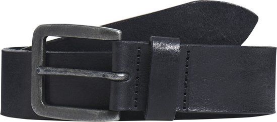 Jack & Jones Jacvictor Leren Riem Zwart Mannen