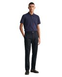 Gant Slim Chinos Chino Broek Zwart 30 / 32 Man