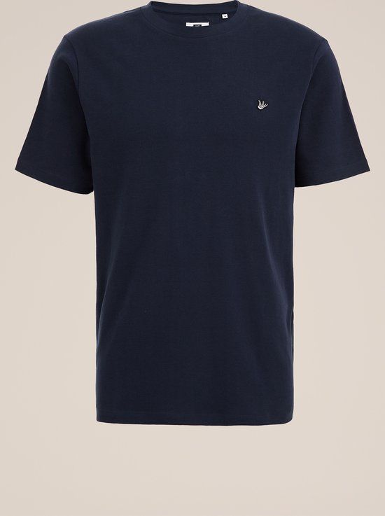 WE Fashion Heren T-shirt Dark blue L