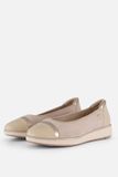 Tamaris Comfort Instappers beige Textiel - Dames - Maat 37