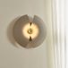 AYTM Applique murale Cycnus Ø30 Taupe/Or
