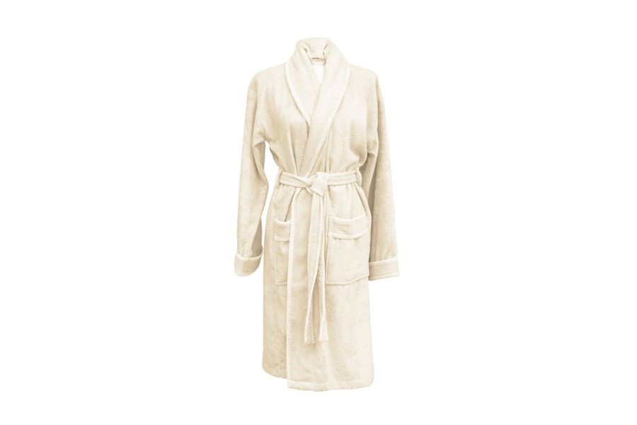 Badjas Bamboo - Creme - Maat XL
