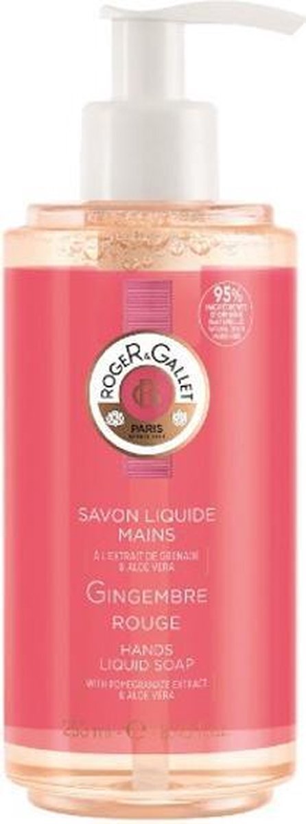 Roger & Gallet Gel Gingembre Rouge Hand Liquid Soap