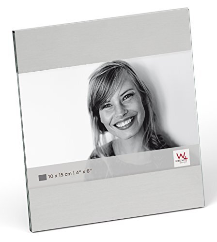 Walther Design Portret frame Ava, 10x15, zilver mat