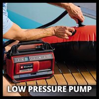 Einhell PRESSITO 18/25 Hybrid Solo Compressor - Power X-Change - 18V - Incl. Adapter Set