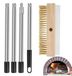 Four à pizza brosse de nettoyage 149 cm avec large racloir