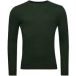 Superdry Essential slim-fit trui met ronde hals - Heren - Groen - Maat XXL