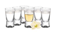 Glasmark KROSNO, 25ml, Set van 6 stuks, Shotglazen, Wodkaglazen