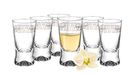 Glasmark KROSNO, 25ml, Set van 6 stuks, Shotglazen, Wodkaglazen