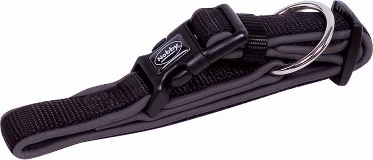 Nobby halsband classic preno - zwart - 50-65 cm