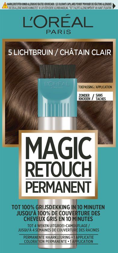 L’Oréal Paris Magic Retouch Permanent 5 - Lichtbruin - Permanente Haarkleuring