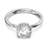 Swarovski Constella cocktailring, Ronde slijpvorm, Wit, Rodium toplaag