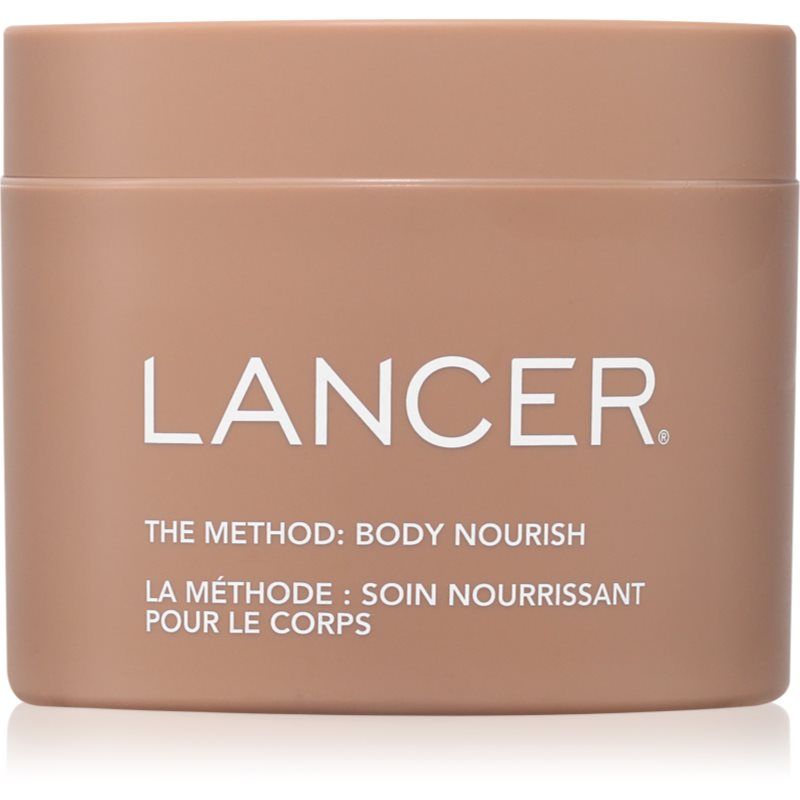 Lancer – Nouvelle méthode de soin de la peau : crème nourrissante pour le corps avec 10 % d'acide glycolique, lotion corporelle anti-âge pour peaux sèches